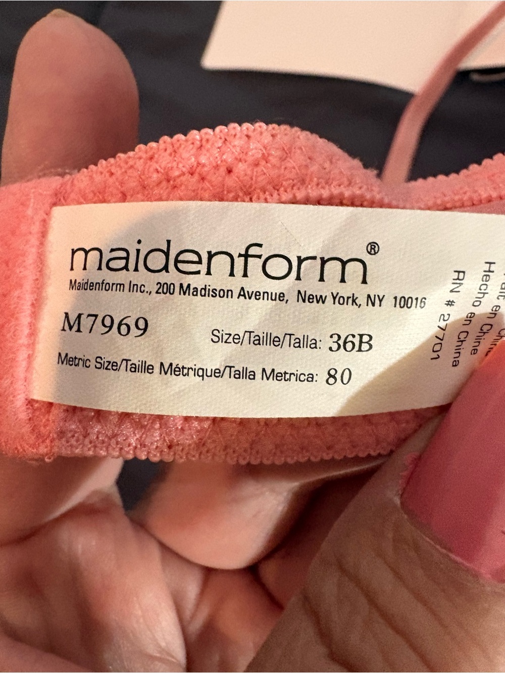 Maidenform Lace Underwire Bra - Picture 3 of 5